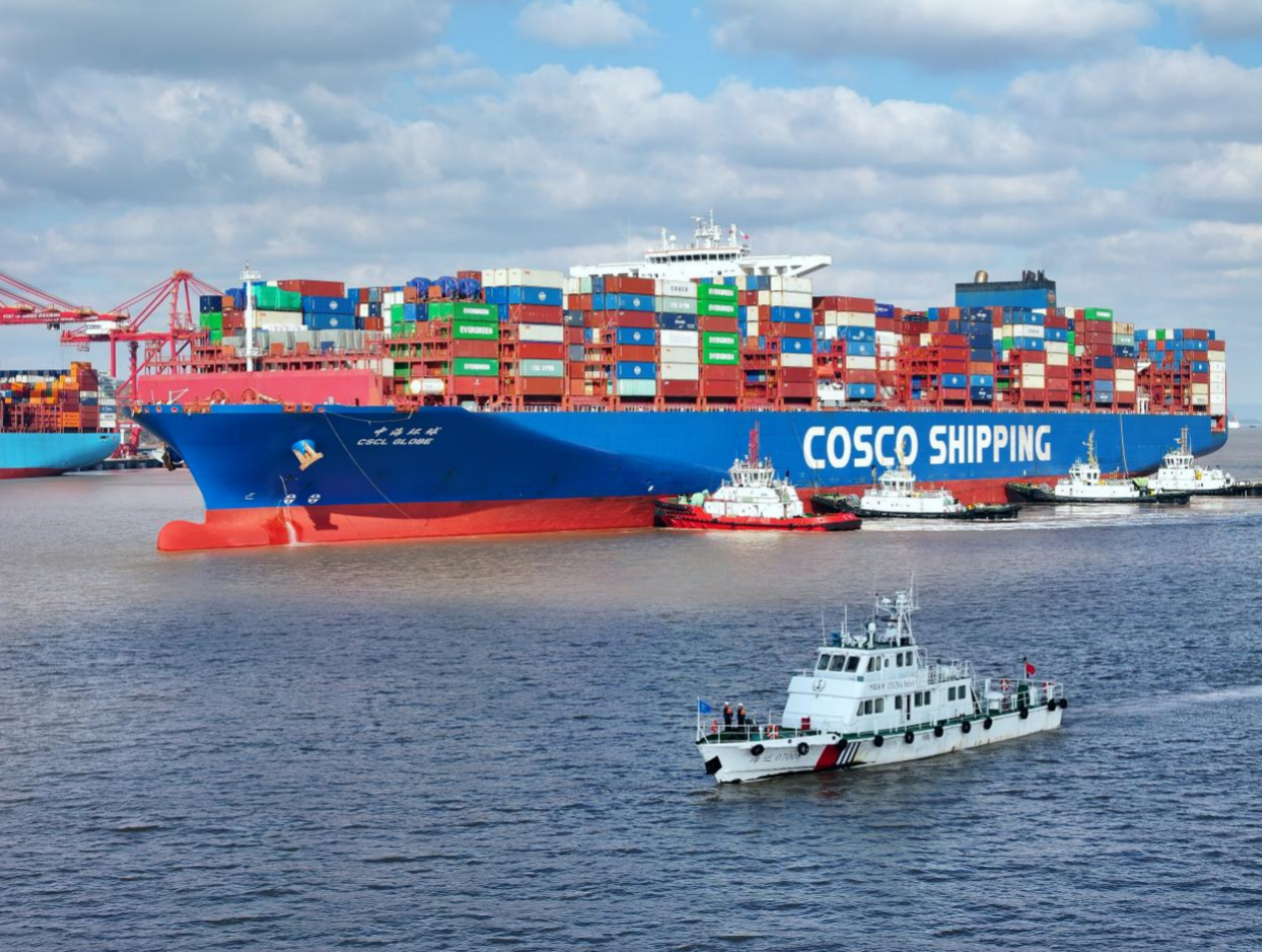 全国初创！宁波舟山港“双通路”时期正式开启，超大型船舶通畅能力预计提升50%