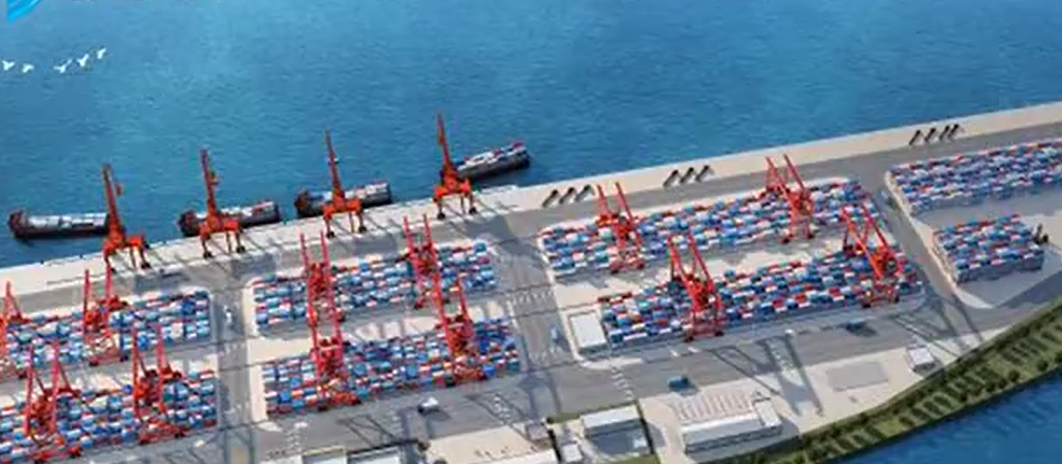 西江水路又一个内河水运港口建成 -- 佛山高荷港