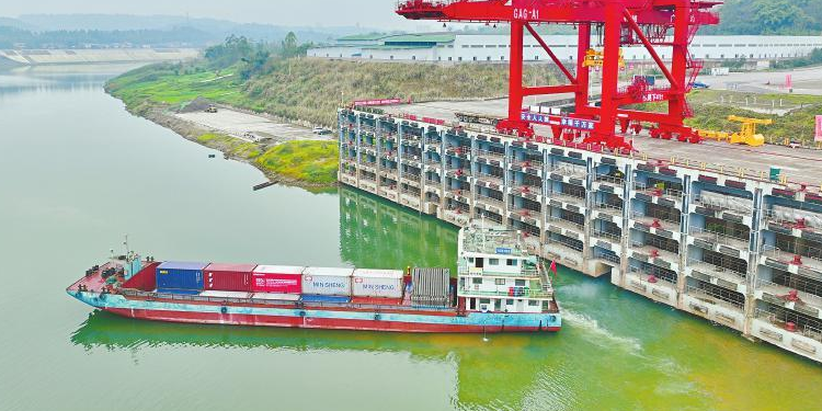 广安港到湛江港江海联运航路正式开明