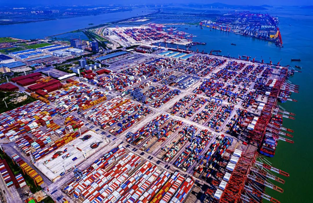 集装箱海运航运业走向正；穆仿菲獒黄